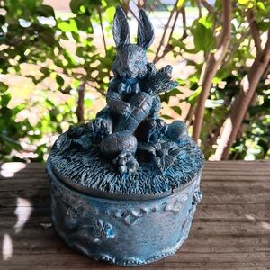 Cool Easter Stash Box Chic Bunny Rabbit